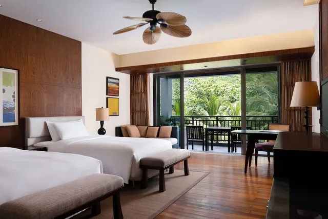 Room, 2 Double Beds, Garden View, Balcony, Le Meridien Shimei Bay Beach Resort & Spa 3/10