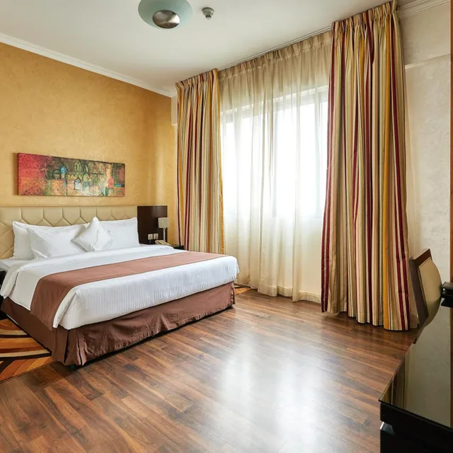 شقة ديلوكس بغرفة نوم واحدة، City Premiere Marina Hotel Apartments 1/6