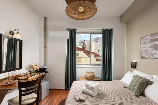 غرفة بسرير مزدوج، Exarchion Hotel 1/4