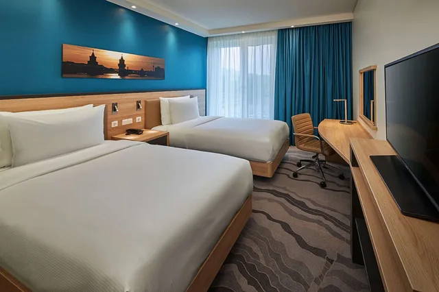 غرفة بسريرين منفصلين، Hampton By Hilton Berlin City Centre Alexanderplatz 1/6