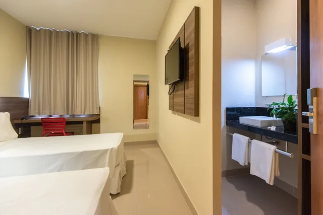 جناح بسريرين منفصلين، Hotel Santos Dumont Aeroporto SLZ 5/5
