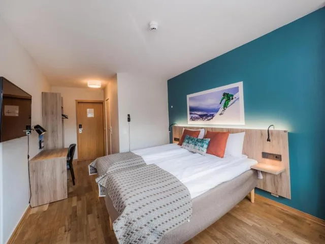 غرفة قياسية مفردة بسرير كوين، Nordfjord Hotell 1/2