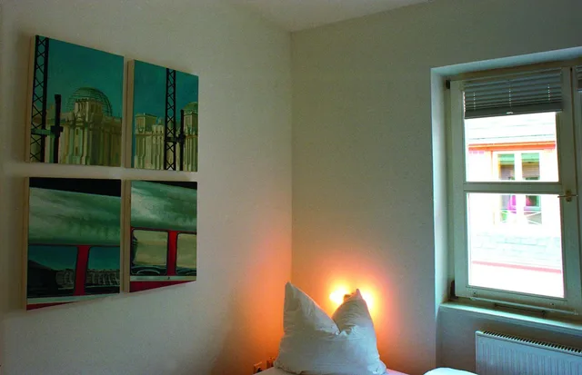 غرفة مفردة بحمام مشترك، Arte Luise Kunsthotel 1/6