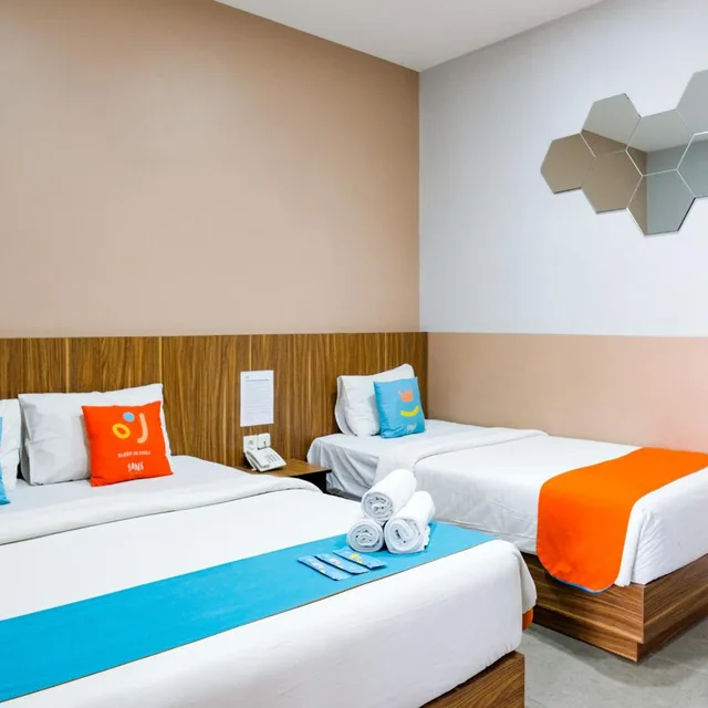 غرفة عائلية، Sans Hotel Rajawali Surabaya 3/10