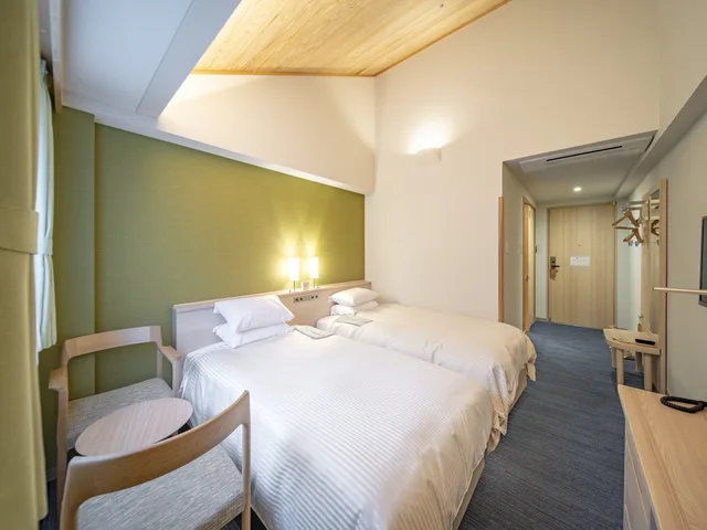 Moderate, Twin Beds، Kurashiki Ivy Square 3/5