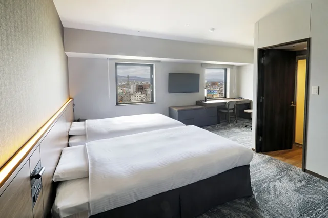 Room, Twin Beds, Trundle Bed, Large, JR INN Hakodate 2/3