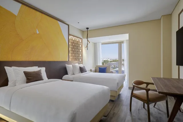 غرفة قياسية بسريرين منفصلين، Hyatt Regency Cairo West 1/1