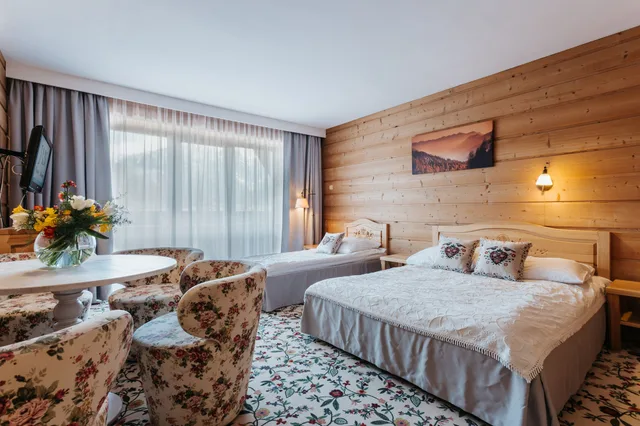 شقة ديلوكس بسريرين كوين بإطلالة على الجبل بغرفتي نوم بمطبخ صغير، APARTAMENTY JAN - ZAKOPANE 2/8