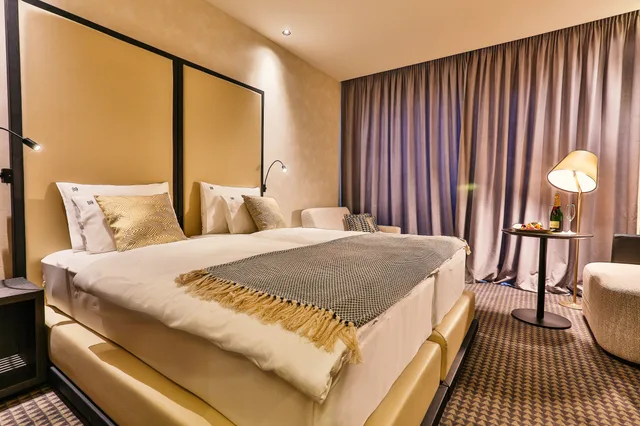 غرفة ديلوكس بسرير مزدوج بإطلالة على البحر، Hotel Kalos 2/2
