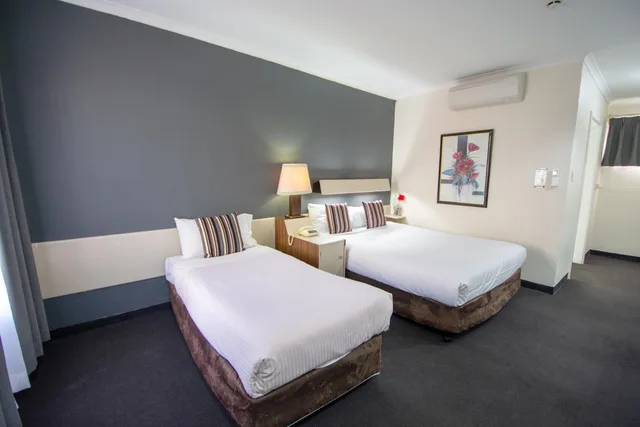 غرفة قياسية بسريرين منفصلين، Midcity Motor Lodge 1/1