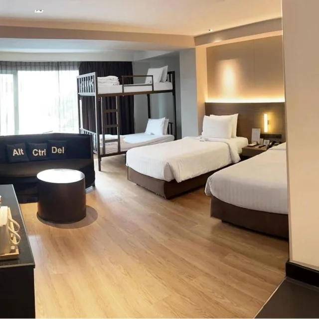 جناح عائلي بسرير بطابقين، Golden Tulip Mandison Suites 1/9