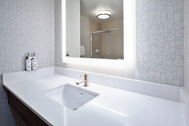 جناح تنفيذي بسرير كينج مع أريكة، Holiday Inn Express Hotel Suites Auburn Hills 3/5