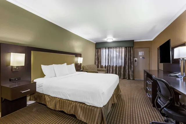 جناح بسرير كينج مع أريكة بحوض جاكوزي، Royal Sun Inn & Suites 3/10