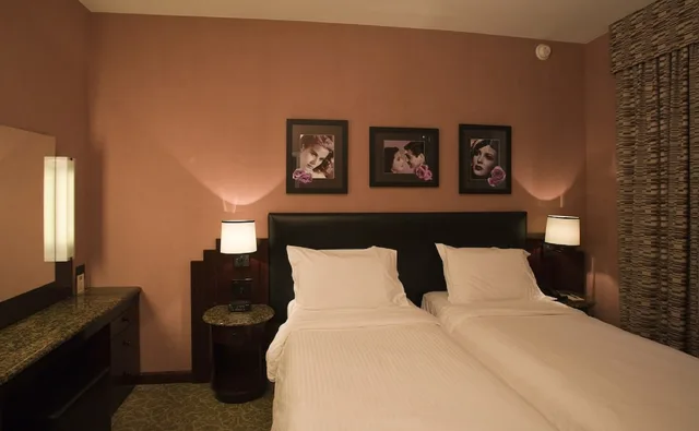 غرفة ديلوكس بسريرين مزدوجين، Washington Square Hotel 1/1