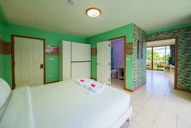 جناح بسرير كينج بإطلالة على البحر، Vickans Guesthouse 1/5