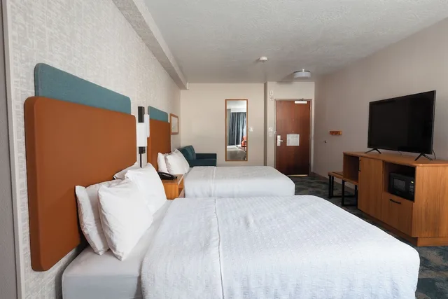 جناح بسريرين كوين مع أريكة لذوي الإعاقة، Hampton Inn Salt Lake City North 1/10