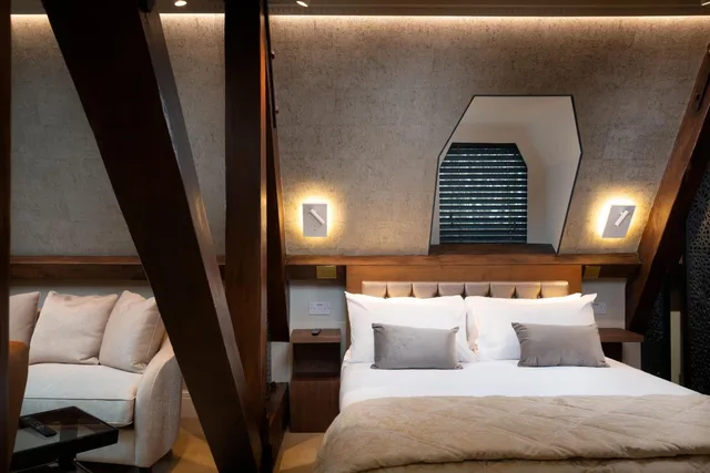 جناح جونيور بسرير كوين، The Lansbury Heritage Hotel and Spa by Sunday Canary Wharf, London 1/7