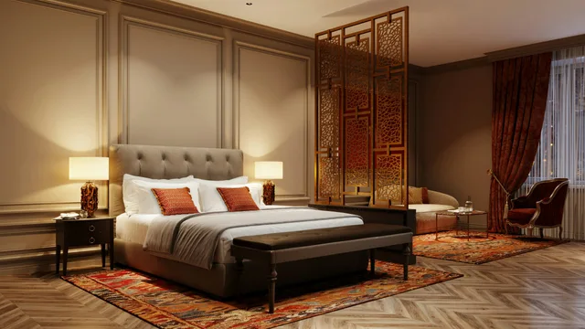 غرفة غراند فاخرة بسرير كينج، Taj Hessischer Hof, Frankfurt 3/10
