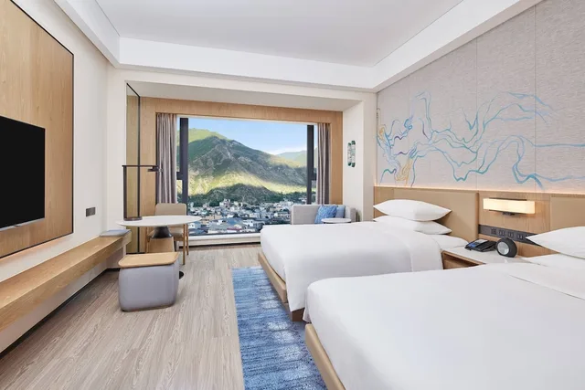 غرفة تنفيذية بسريرين مزدوجين، Delta Hotels By Marriott Jiuzhaigou 1/6