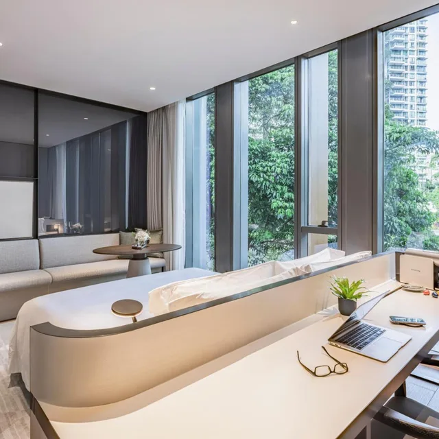Premier, Studio, King Bed, Lounge Access, Fraser Residence River Promenade Singapore 5/5