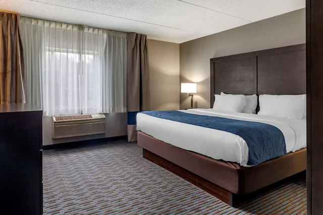 جناح بسرير كينج مع أريكة لذوي الإعاقة، Comfort Inn Griswold, CT 1/2