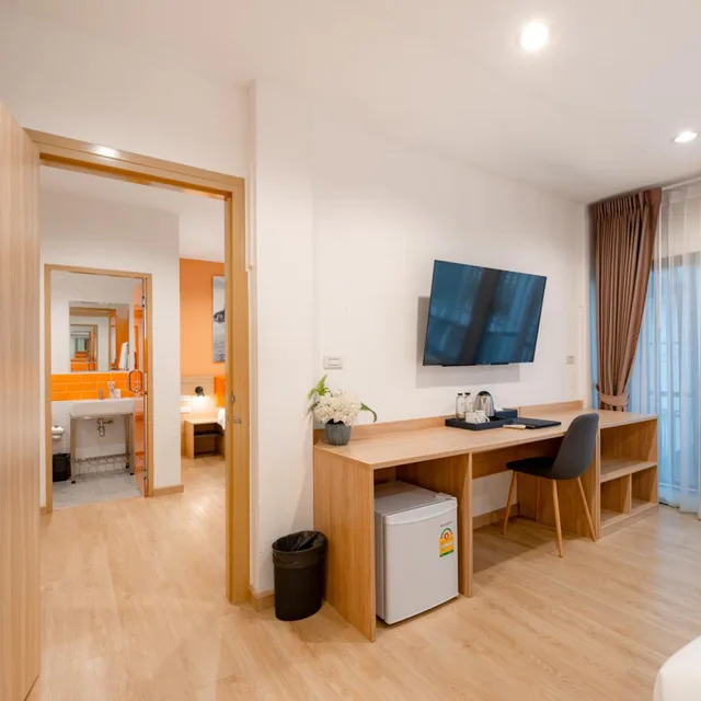 غرفة عائلية بسرير فردي، Moji Don Mueang Airport Hotel - Bangkok 8/10
