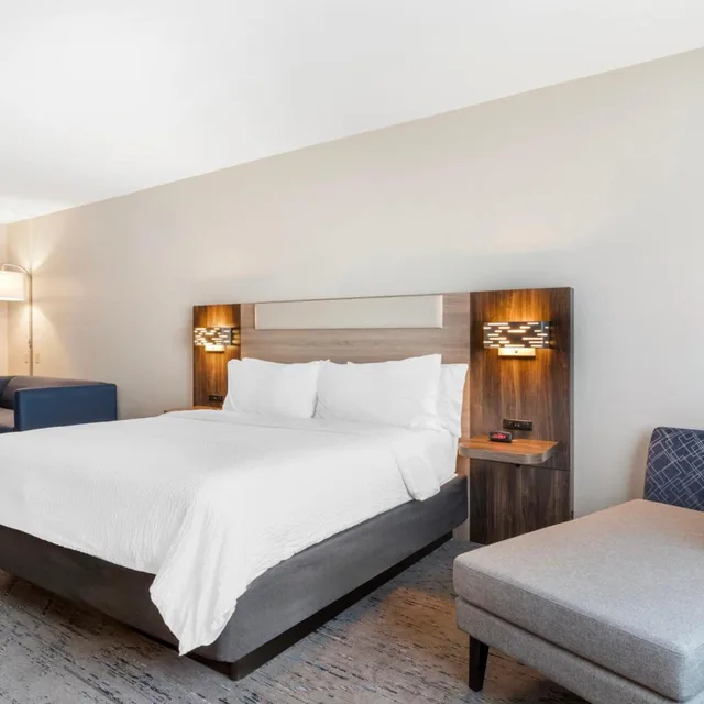 غرفة بريميوم بسرير كينج مع أريكة، Holiday Inn Express Hotel Suites Alice 1/3