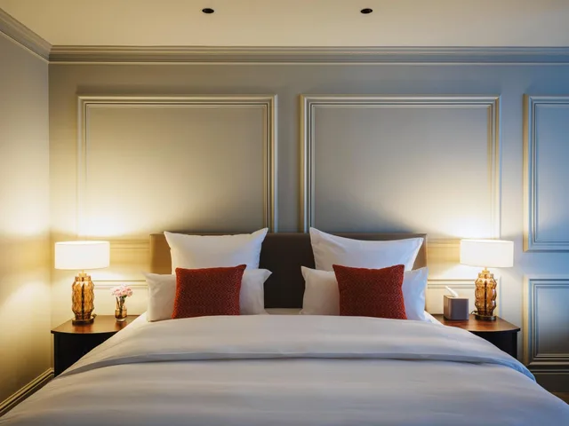 غرفة ديلوكس بسرير كوين، Taj Hessischer Hof, Frankfurt 1/1