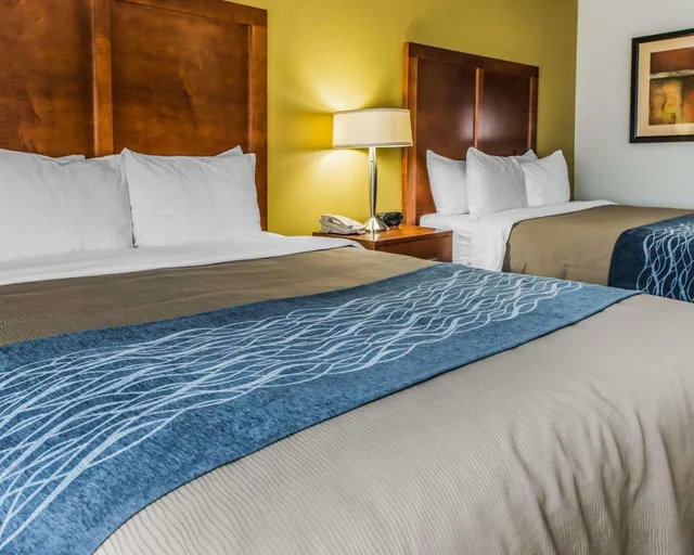 غرفة رباعية بسريرين كوين لذوي الإعاقة، Quality Inn Belle Vernon, PA 3/3