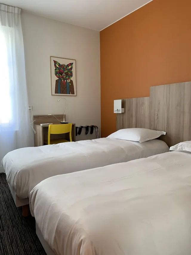 غرفة كلاسيكية بسرير مزدوج، Logis Hotel Lanex 6/10