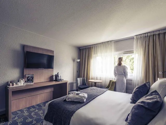 غرفة بسرير مزدوج بإطلالة على الحديقة، Mercure Annecy Sud 8/9