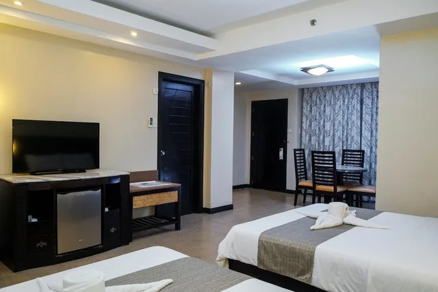 غرفة عائلية بسرير كينج وسريرين كوين، Coron Westown Resort 10/10