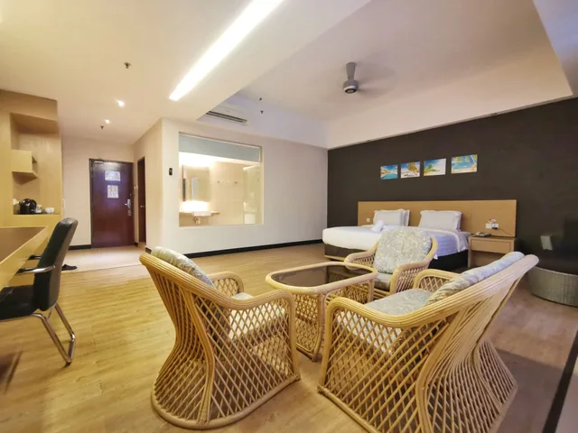 غرفة بريميوم ديلوكس بسرير كوين، Hotel Langkasuka Langkawi 6/8