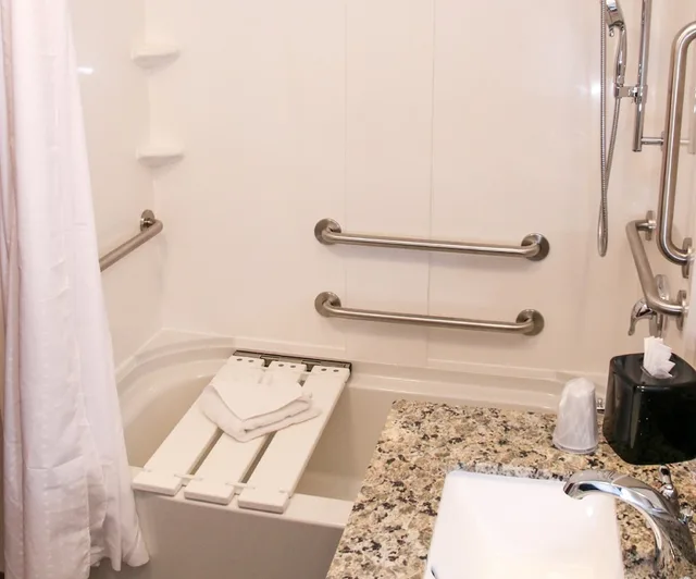 جناح بسرير كينج بحوض استحمام لذوي الإعاقة، Holiday Inn Hotel Suites Denver Tech Center Centennial 8/8