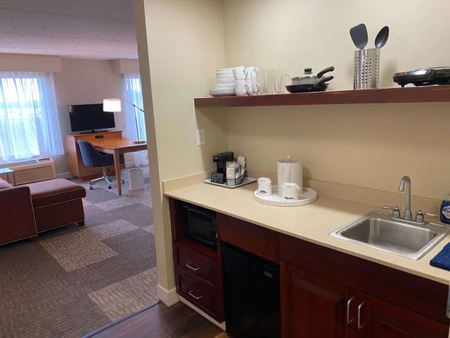 جناح بسريرين كوين مع أريكة، Hampton Inn and Suites Schertz 5/8