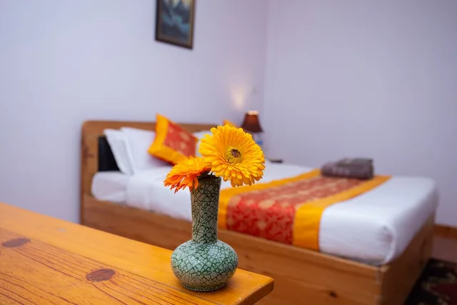 غرفة ديلوكس بسرير مزدوج بغرفتي نوم، The Boudha Inn 7/10
