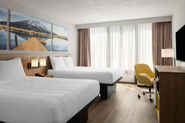 غرفة بسريرين مزدوجين لذوي الإعاقة، Days Hotel by Wyndham Williamsburg I-64 3/10