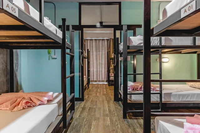 Female Dorm, Female Only, 6 Beds, 3 Bunk Beds، The Guest Hotel - Hostel 2/2