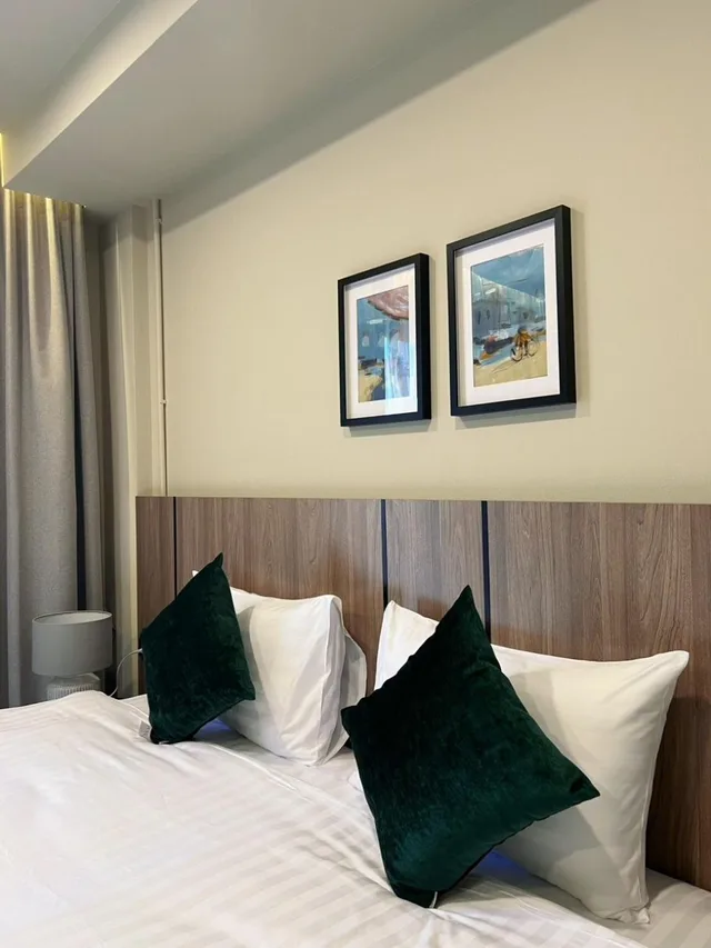 غرفة ديلوكس بسرير مزدوج أو سريرين منفصلين بشرفة، Karon Boutique Phuket 5/8