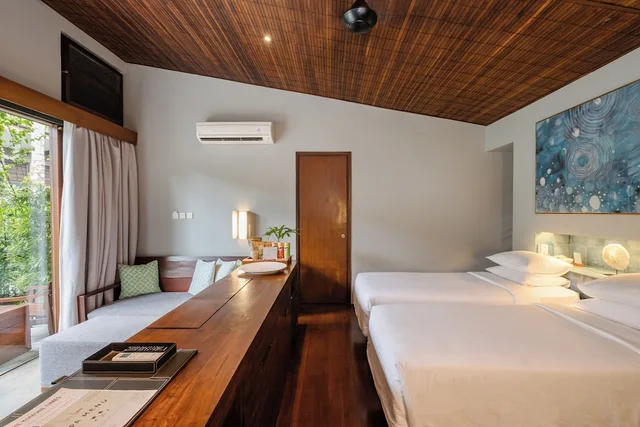 جناح بسرير كوين، Hotel Komune and Beach Club Bali 9/10