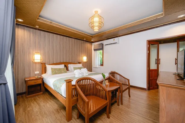 كوخ بسرير كينج، Railay Phutawan Resort 2/9