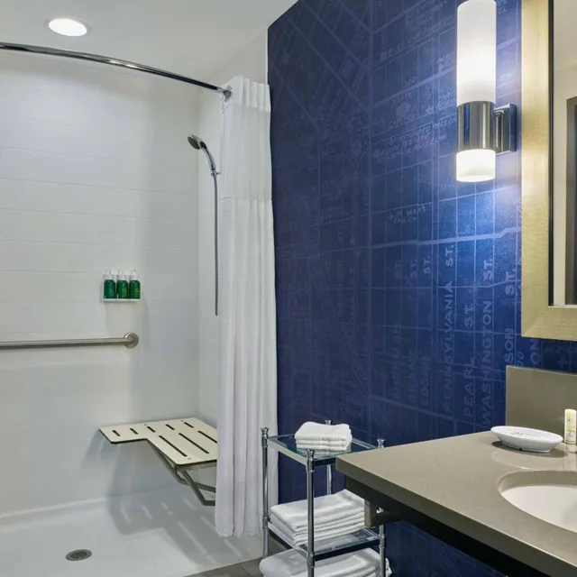 جناح بسريرين كوين مع سرير سحّاب إضافي مع أريكة، SpringHill Suites by Marriott Denver Downtown 4/5