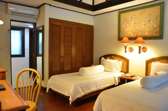 بنغل بسريرين منفصلين بإطلالة على الحديقة، Merumatta Senggigi Lombok 6/10