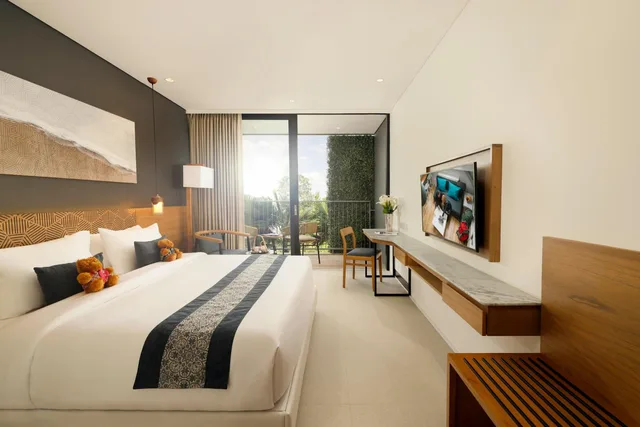 استوديو بريميير بسرير كوين، Citadines Berawa Beach Bali Resort 1/3