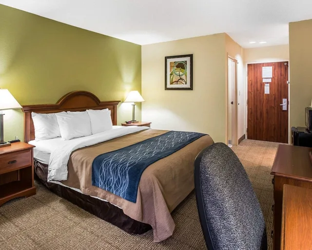 غرفة قياسية بسرير كينج، Quality Inn Darien-North Brunswick 3/4