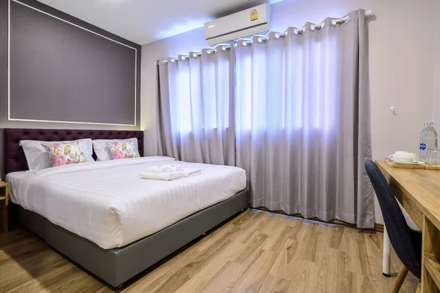 جناح بسرير مزدوج، De Lavender Bangkok Hotel 2/9