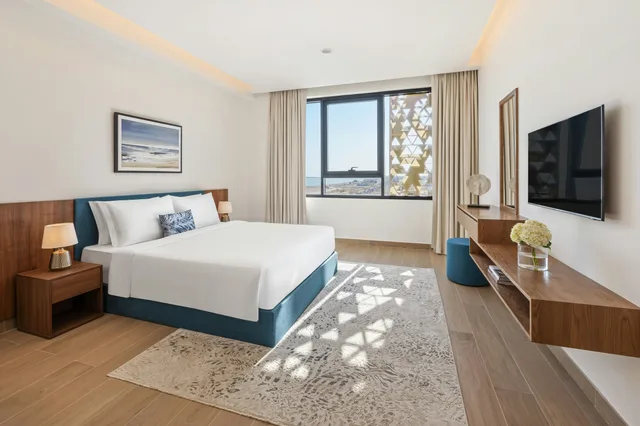 استوديو بسرير كينج، Beach Bay Hotel Mirfa, Edge by Rotana 2/4