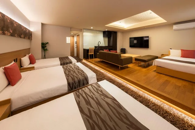 جناح عائلي بسريرين مزدوجين، GRAND BASE Nagoya Chiyokura 1/1