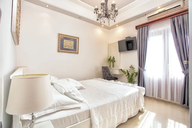 غرفة بسرير كوين بإطلالة على البحر، Hotel Admiral 1/2