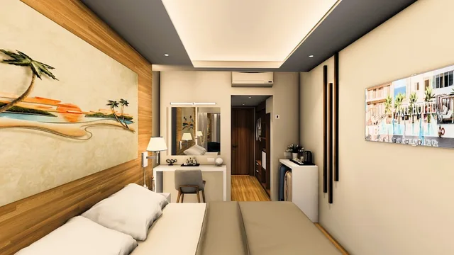غرفة بإطلالة على المسبح، Arte Hotel 9/10